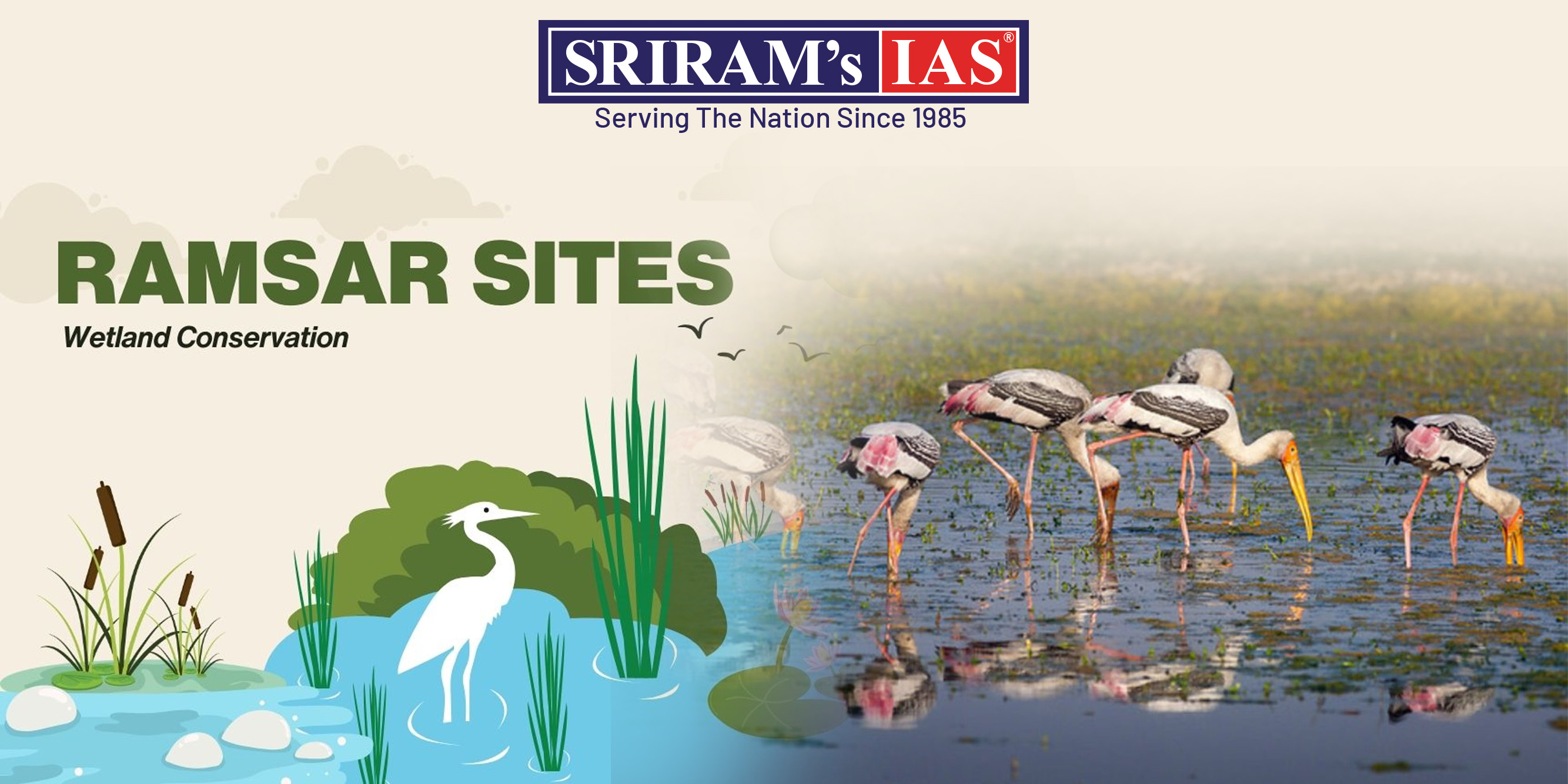 RAMSAR SITES AND WETLAND CONSERVATION IN INDIA:TN FIRST & UP SECOND